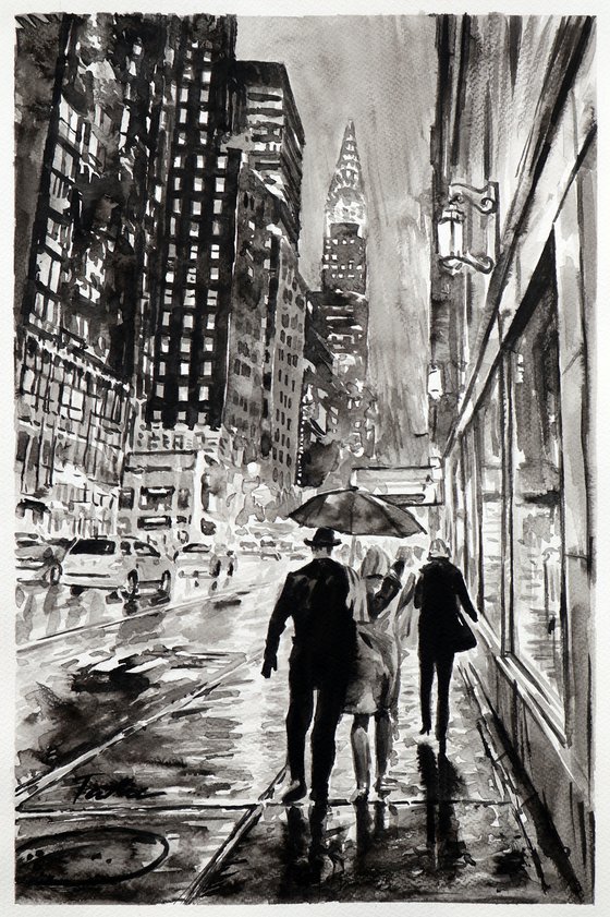 "Lights of New York"/ 30x45 cm
