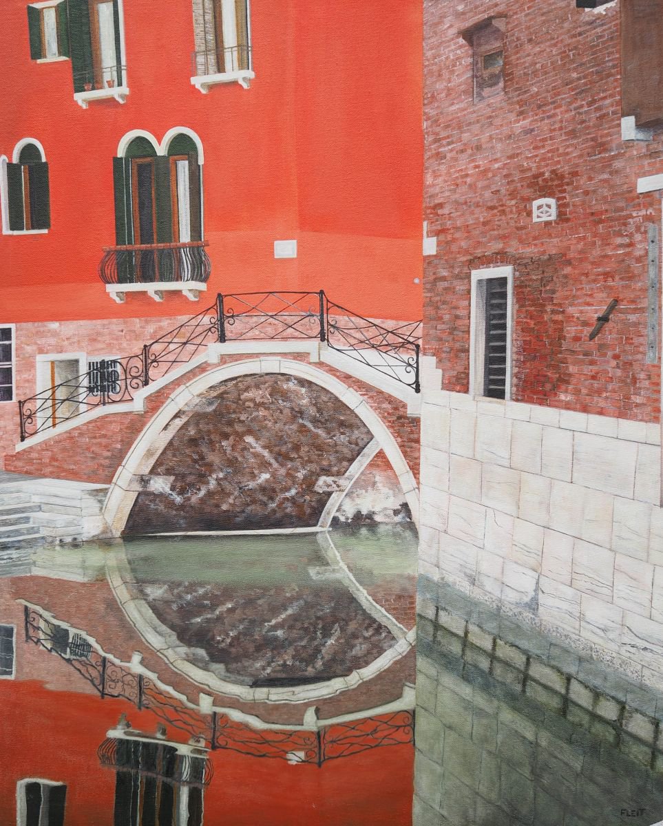 Morning In Venice 1 By Steven Fleit, 24 X 30, Artwork For Sale On Artfinder