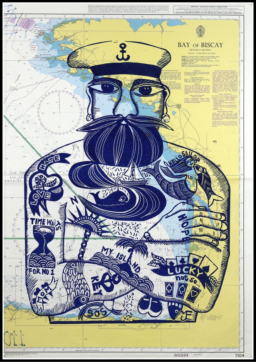 Sailor Bay of Biscay by Mariann Johansen-Ellis