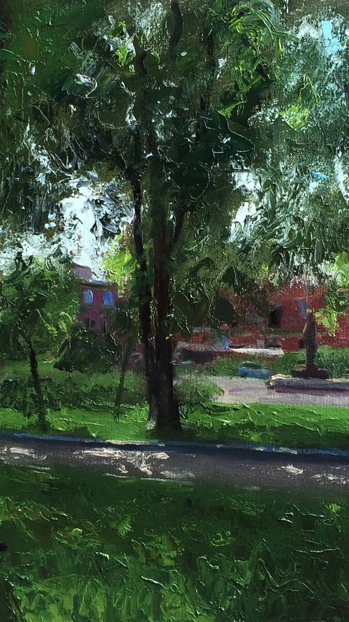 Behind the Gogol Theater by Michael Rak
