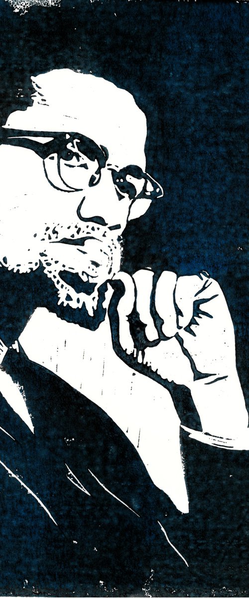 Dead And Known - Malcolm X by Reimaennchen - Christian Reimann
