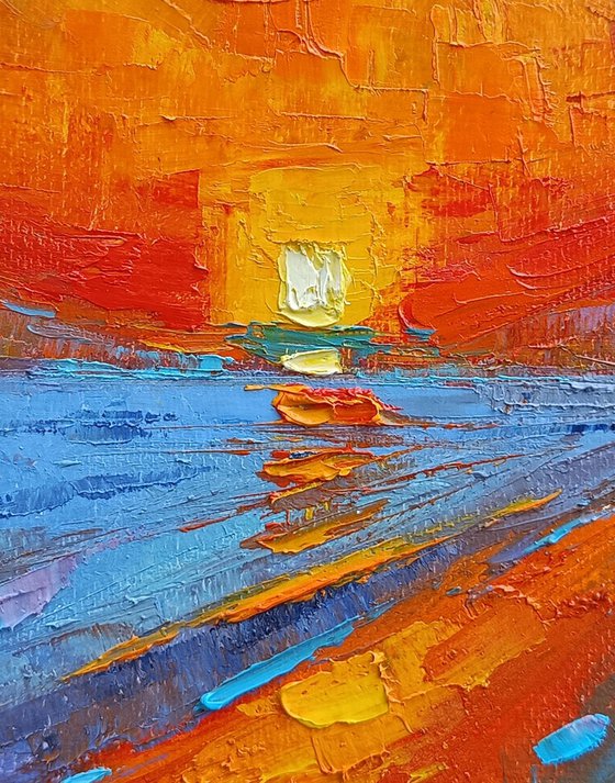Flames Over Water