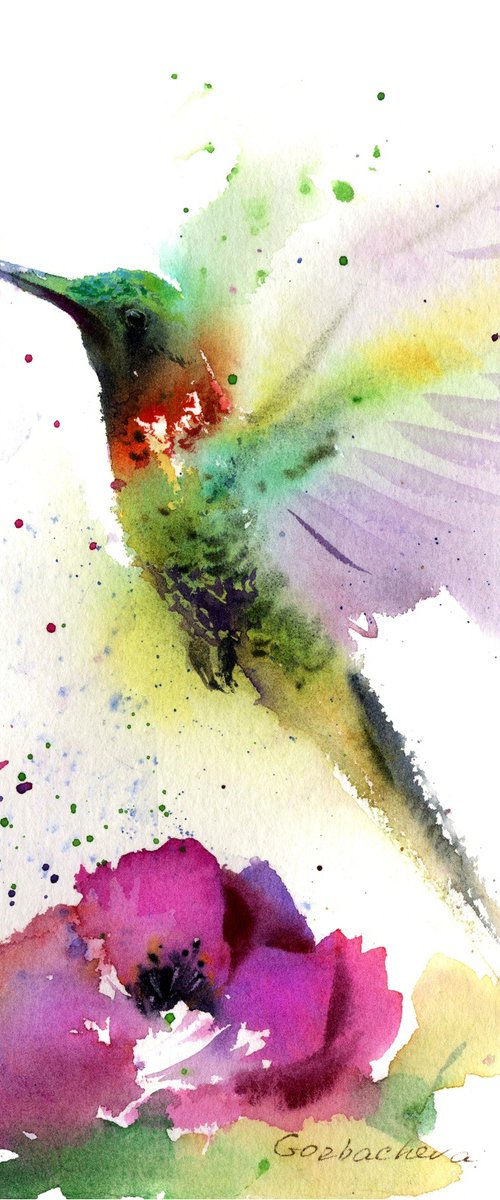 Hummingbird by Eugenia Gorbacheva