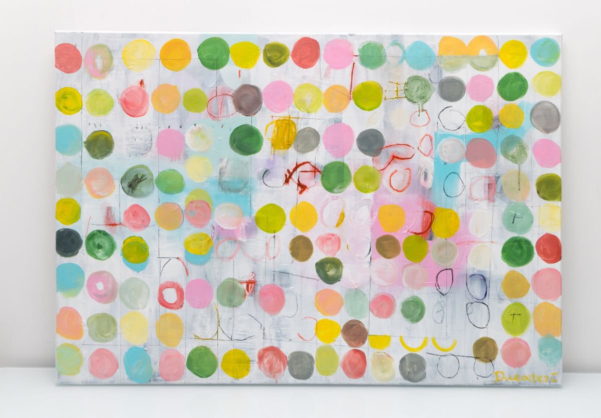 Dots 02 By Duealberi, 43 X 31, Artwork For Sale On Artfinder