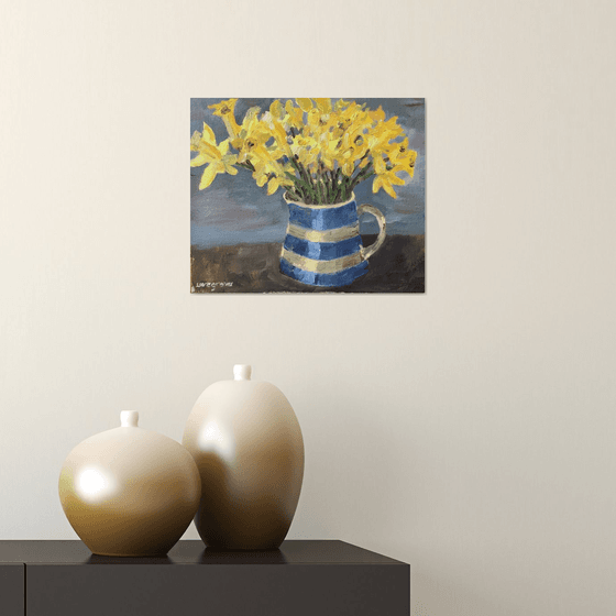 Daffodils in a Cornish Jug