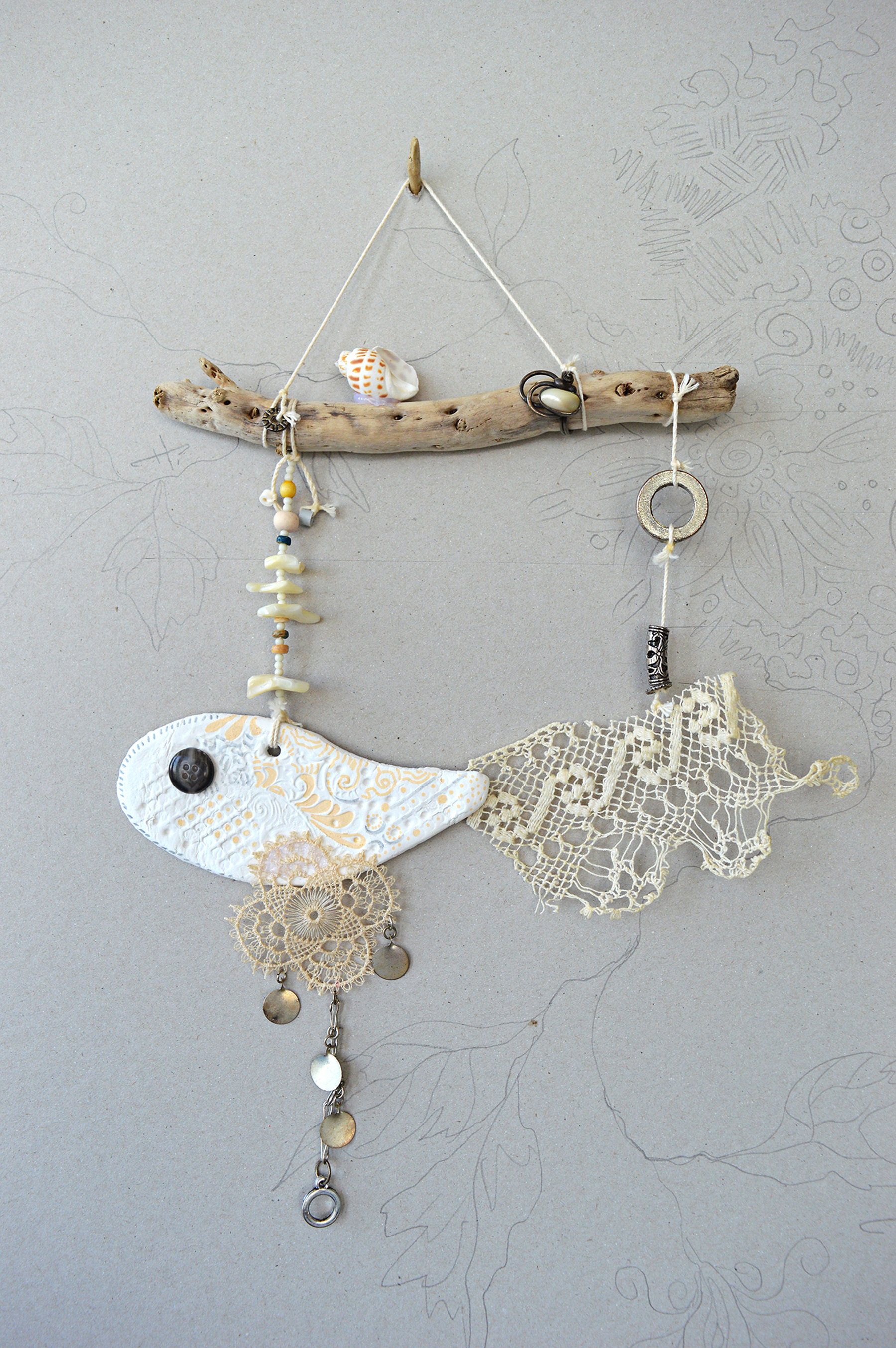 Animal Relief By Silvia Pavlova, 10 X 14", "Fiancee", Original Artwork