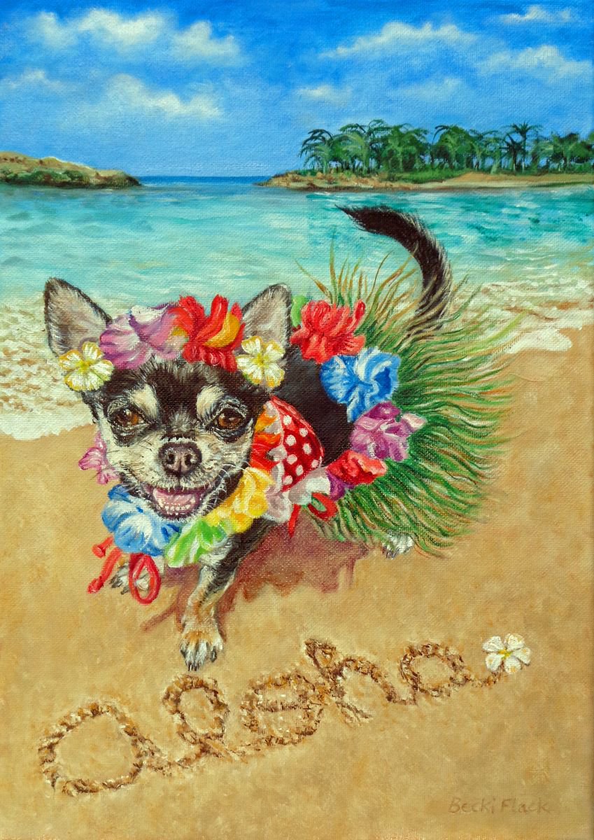 Tita in Hawaii by Becki Flack