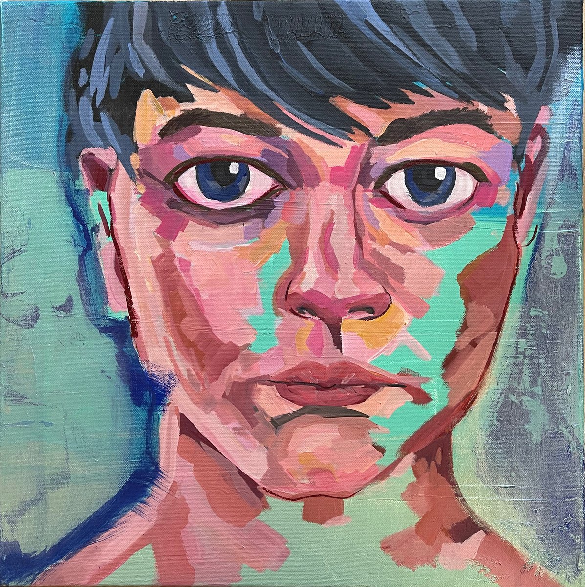 Mirelle By Ulli Schmitt, 16 X 16, Artwork For Sale On Artfinder