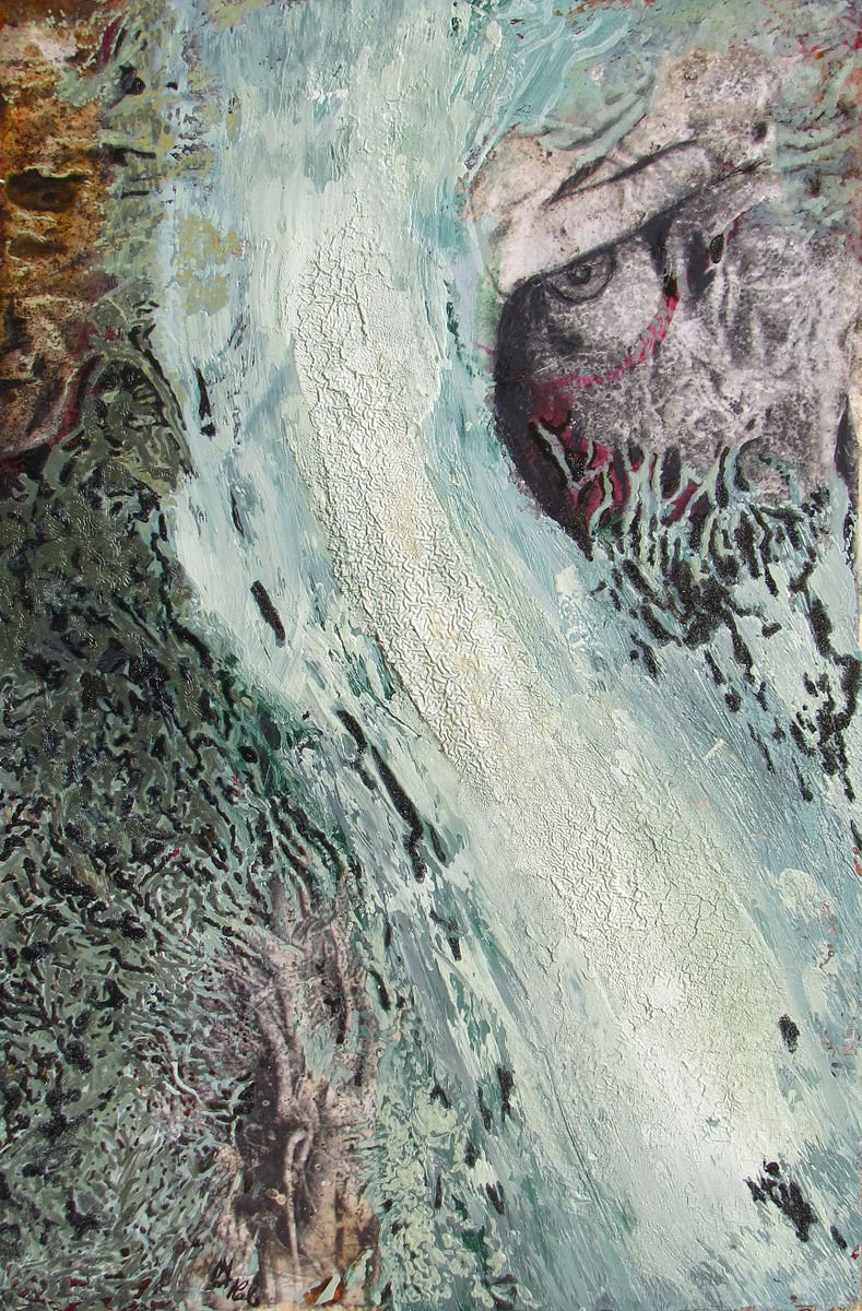 Botanical Painting By Antonio Mele, 15 X 24, Cortex., Original Artwork