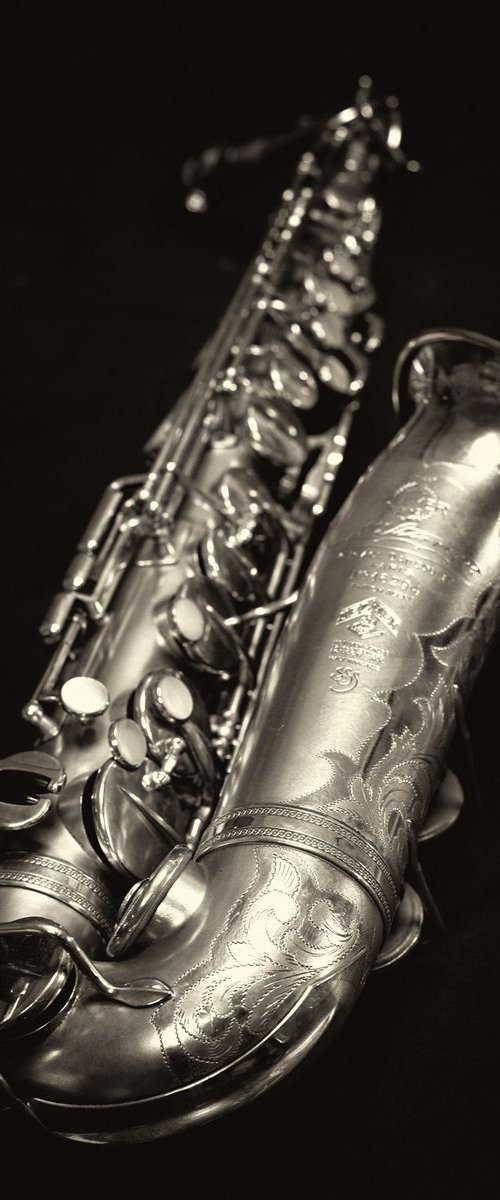 Selmer Silver Plated "Cigar Cutter " Alto Saxophone Circa 1932 by Stephen Hodgetts Photography