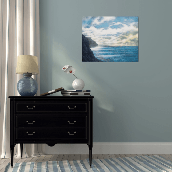 Charmouth, Dorset, In Winter