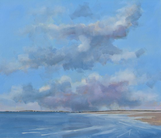 Distant Showers at Brancaster