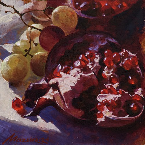 The Pomegranate and Grape by Nik Mazur
