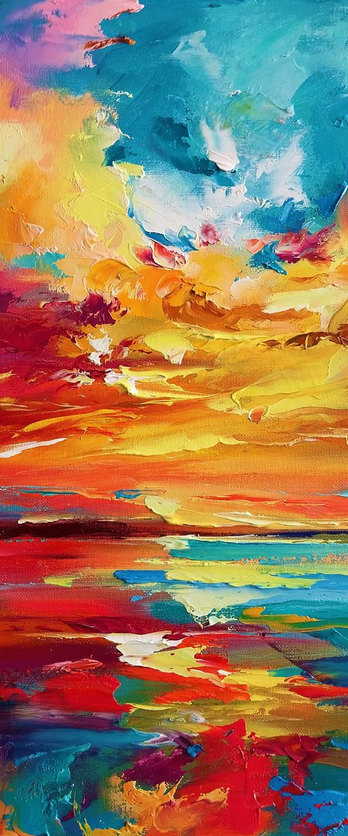 Abstract  seascape 02 by Andrej  Ostapchuk