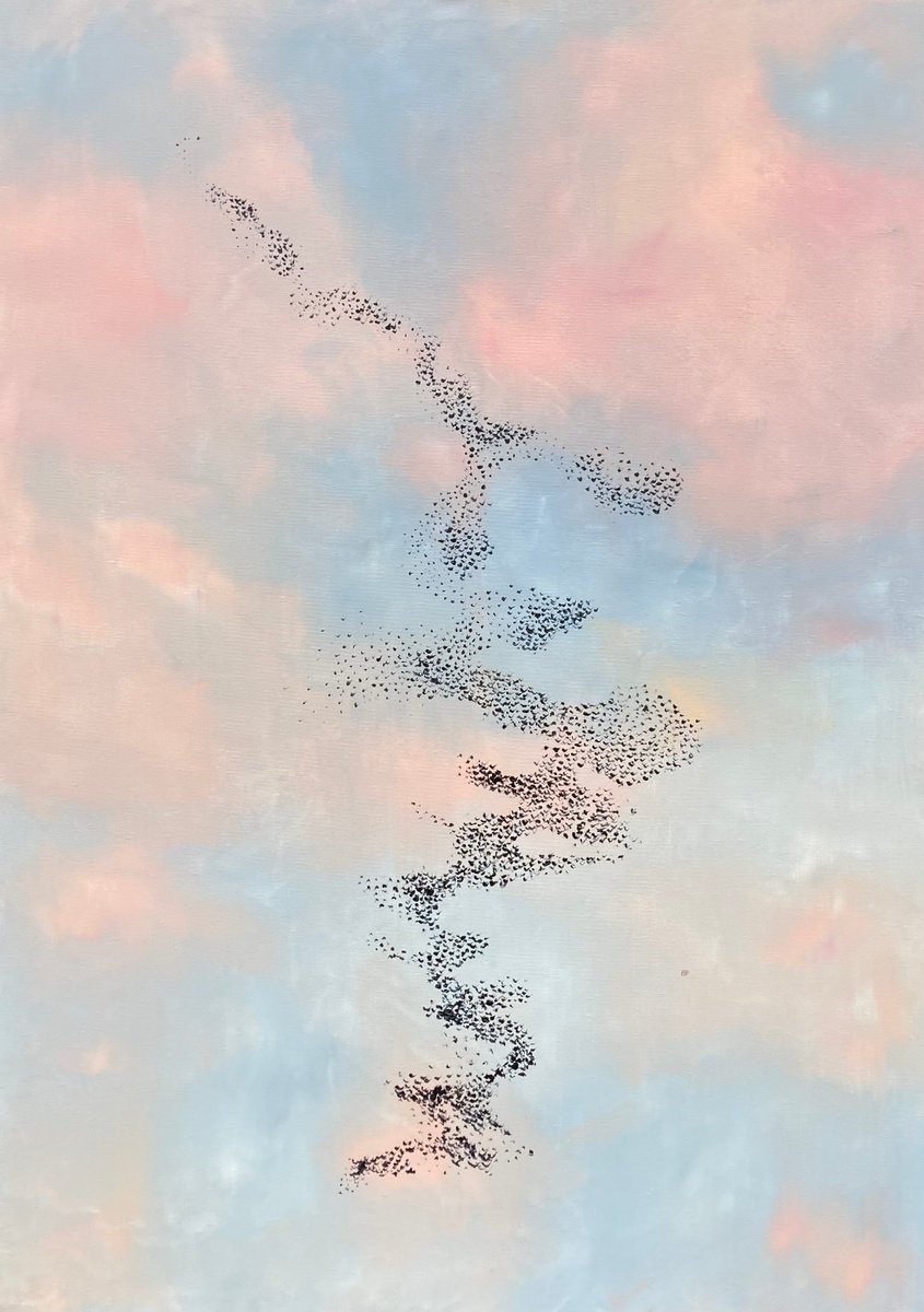 Peaceful sky by Yuliya Stratovich