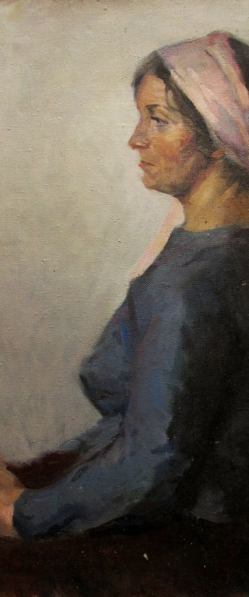 Academic female portrait by Serhiy Roy