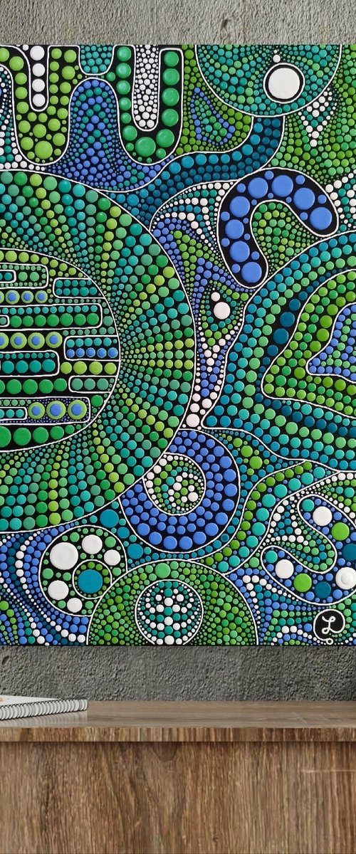 Green Oasis by Oxana Lazari