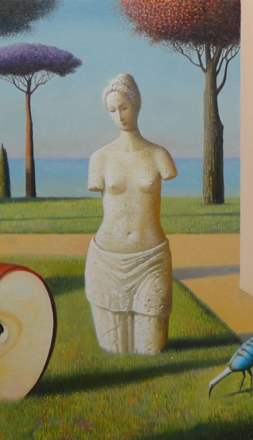 In The Garden, 22"x30", oil by Evgeni Gordiets