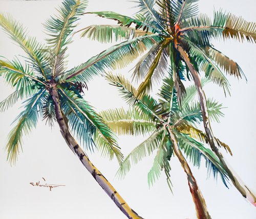 Palm Trees by Suren Nersisyan