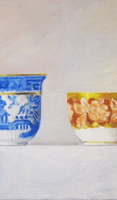 Two teacups by Sophie Colmer-Stocker