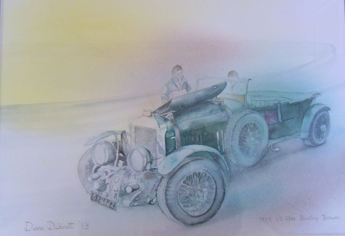 1929 Bentley Blower by Diana Dabinett