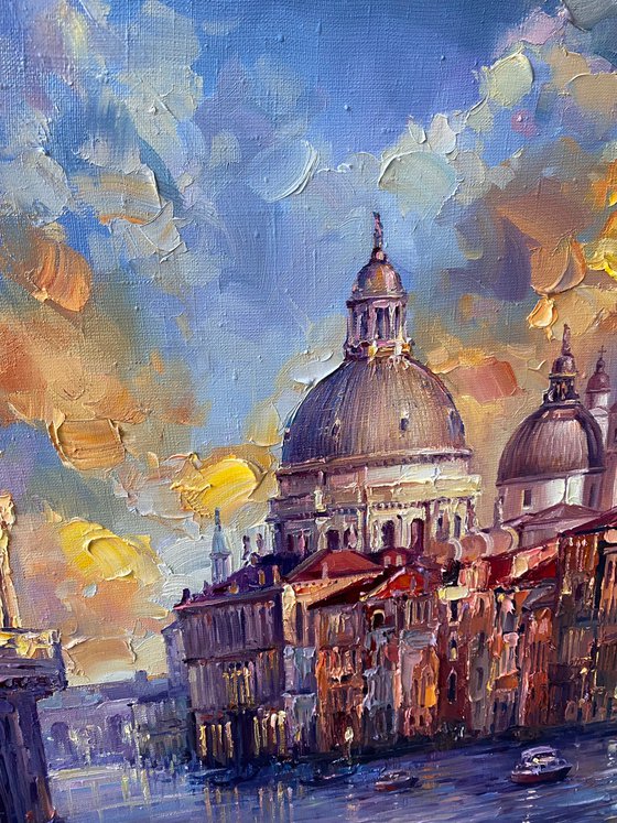 "Venice"original oil painting