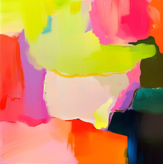 Kiss of Lime and pink #1