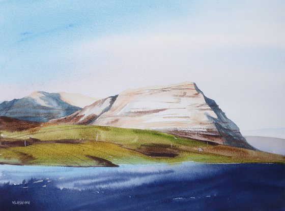 Eastern Iceland. Mountain landscape