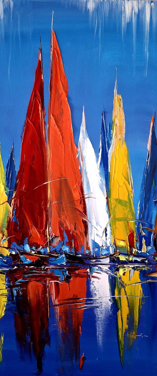 Sails of Color by Andrej  Ostapchuk