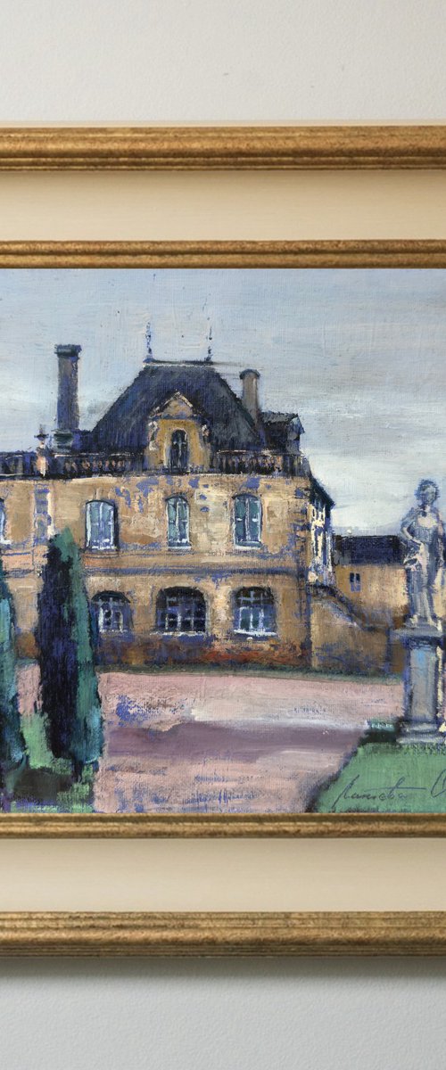 Landscape: Castle in France by Olha Laptieva