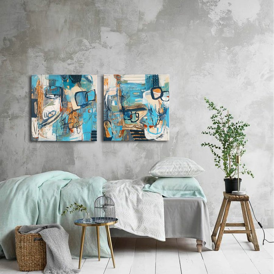 Rediscover Acrylic painting by Iulia Paun | Artfinder