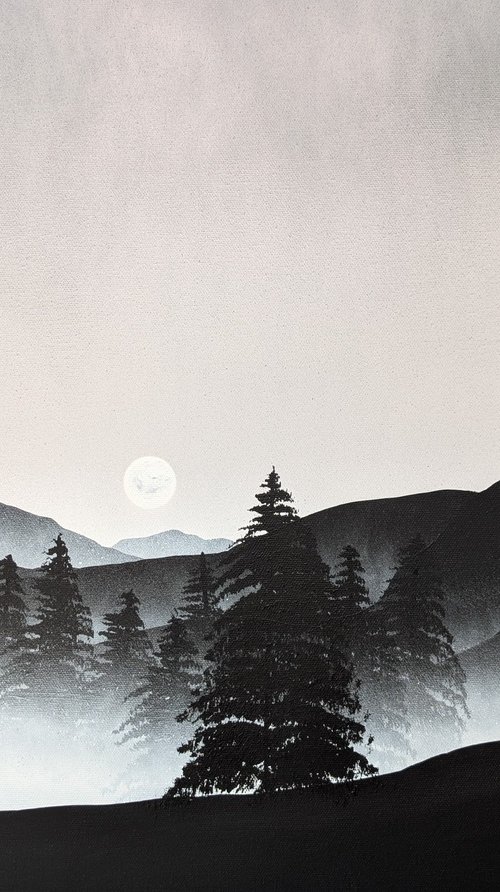 Stillness Among the Pines by Robert Owen Bloomfield