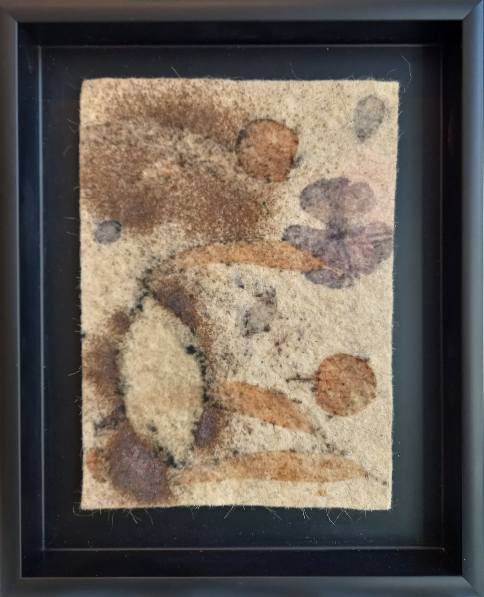 Impressionistic Botanical Print By Irina Goleva, 9 X 11, Elements X, Original Artwork