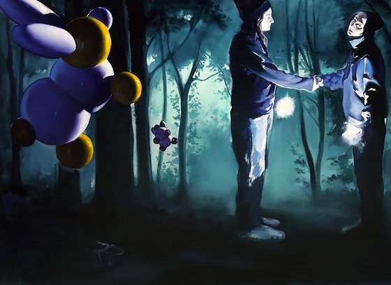 Meeting in the Forest with a Curator