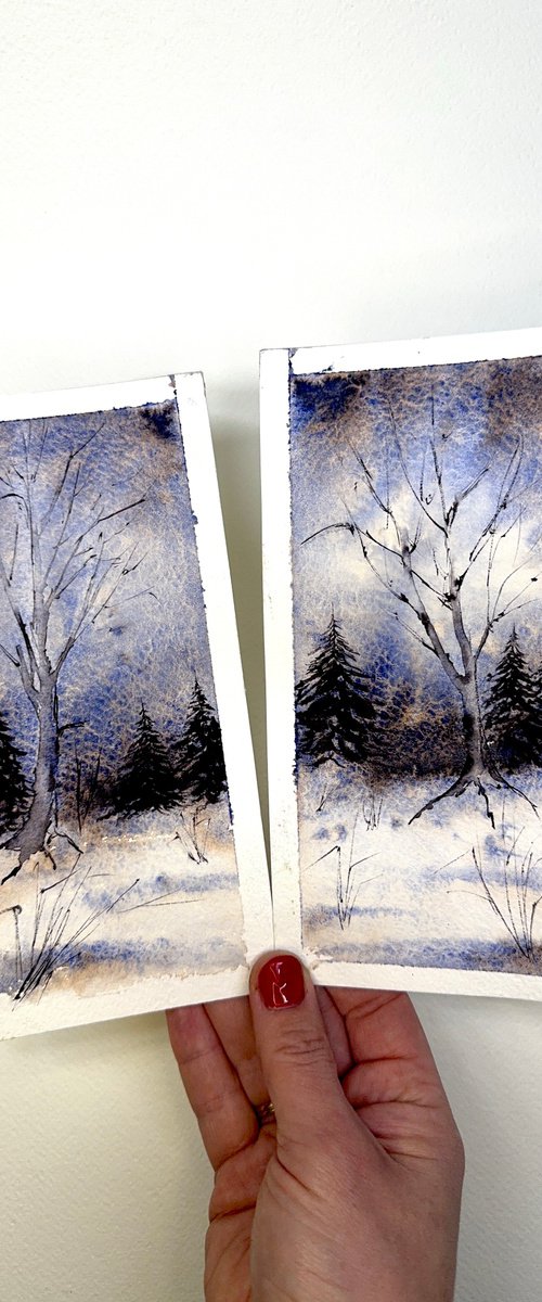 Frosty winter by Yuliia Sharapova