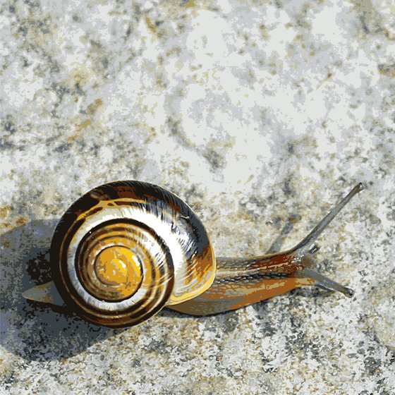 Snail heading East