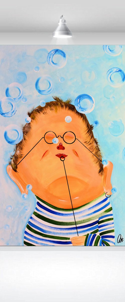 Mr Bubbles by Edelgard Schroer