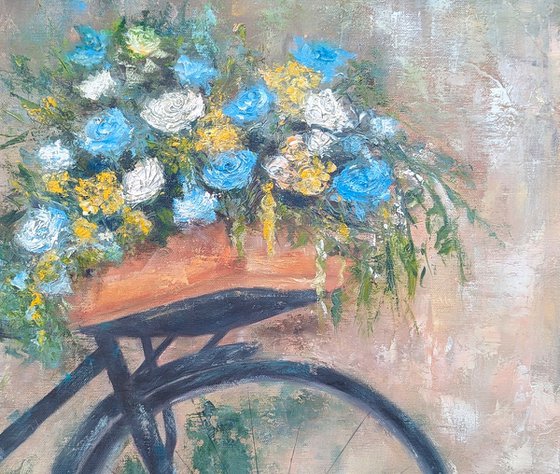 Flowers and cycling