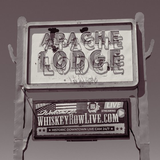 Apache Lodge Signage