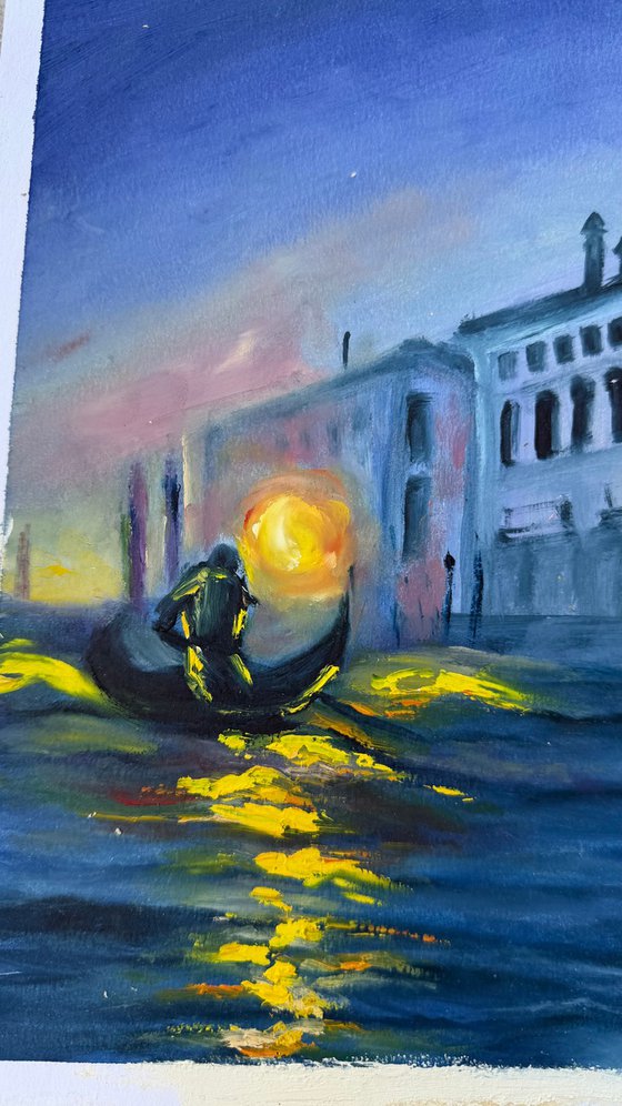 Venice, Between Gold and Blue