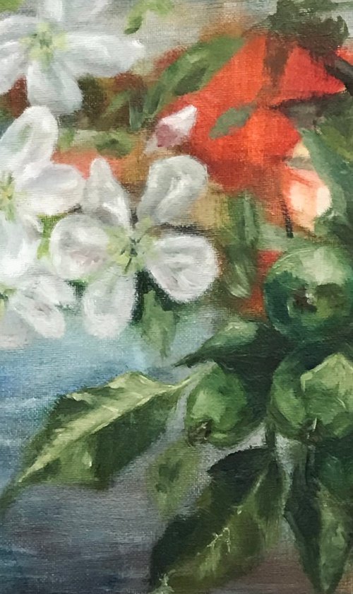 Spring Apple Tree by Marina Deryagina