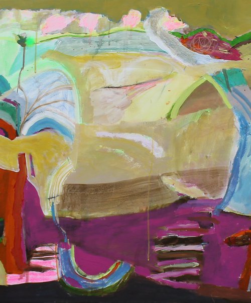 In Hockney's landscape 2 by Sergiy Dekalyuk