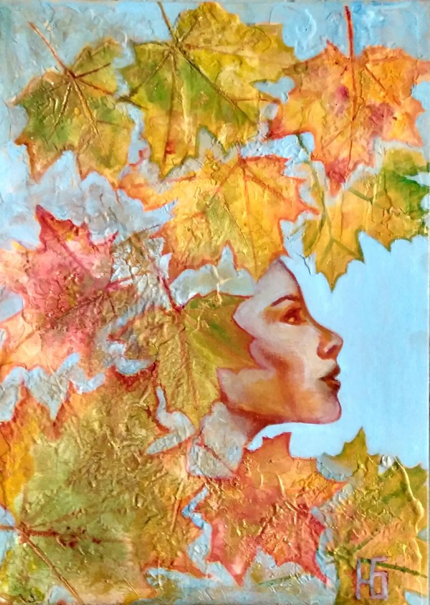 Girl-autumn 2 by Yulia Berseneva