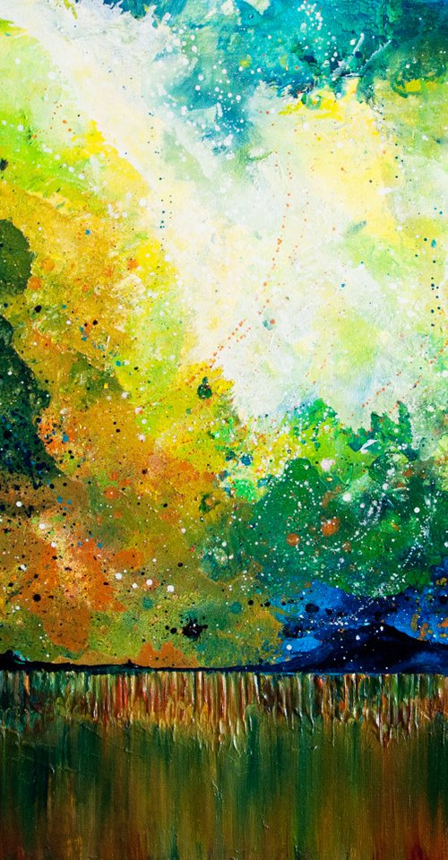 Cosmos of Love by VALDA ROSE ART GALLERY