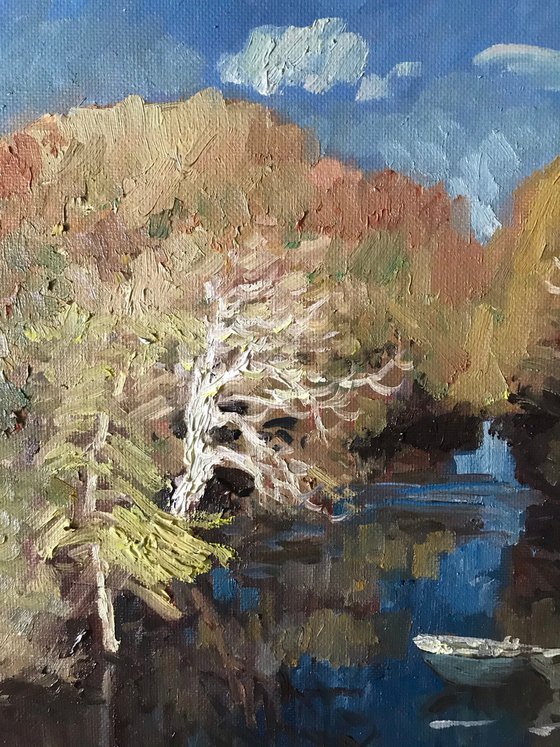 Mesopotamia Riverside Oxford In Autumn