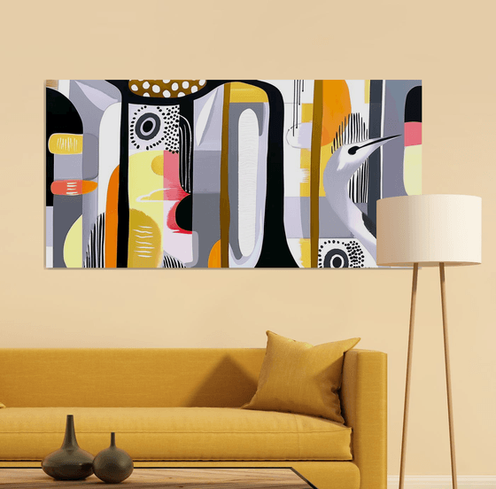 Geometric abstraction #1