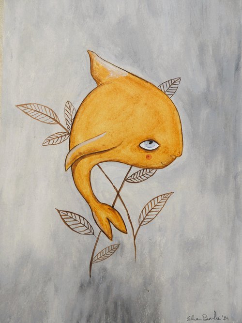 The sweet yellow fish by Silvia Beneforti