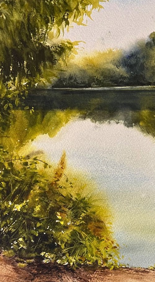 Saaler See V by Annett Coumont