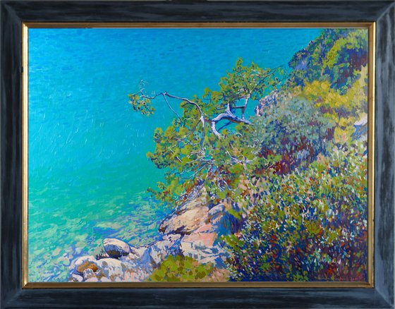 Pine in the Blue Lagoon