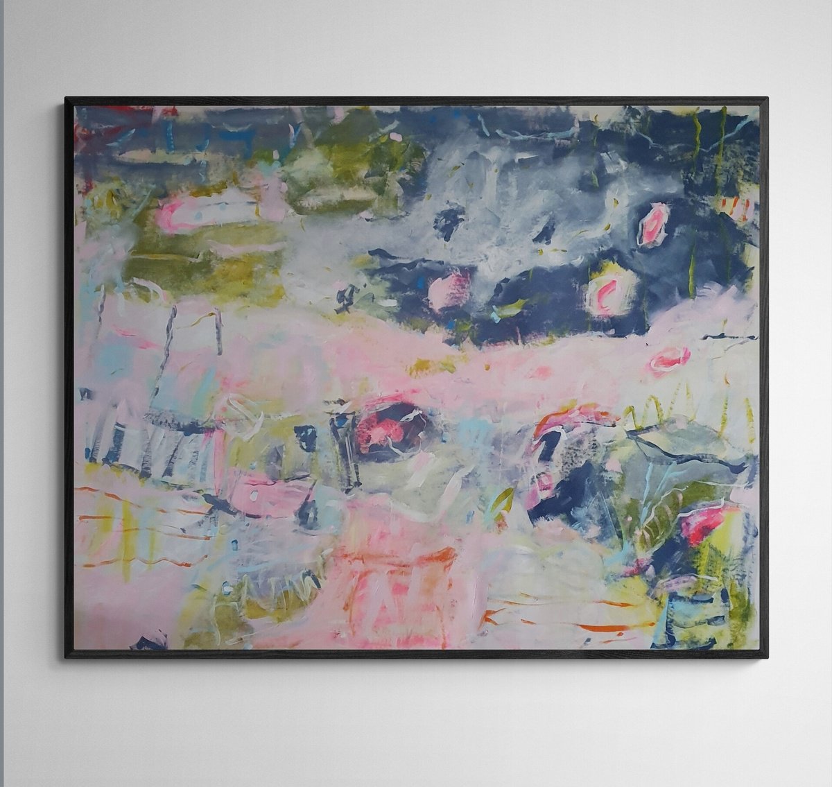The World Is Colorful By Jutta Widrinsky, 57 X 47, Artwork For Sale On Artfinder